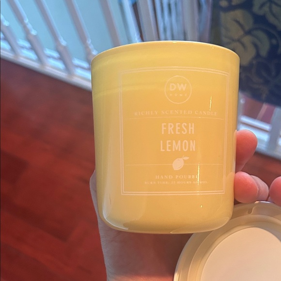 Yellow Scented Jar Candle - Home Accents - Picture 2 of 2